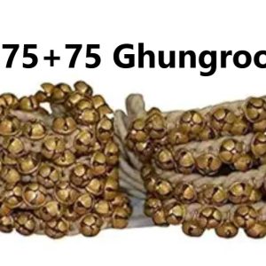 UAPAN Ghungroo White Cotton String 75+75(2.2 Cm)